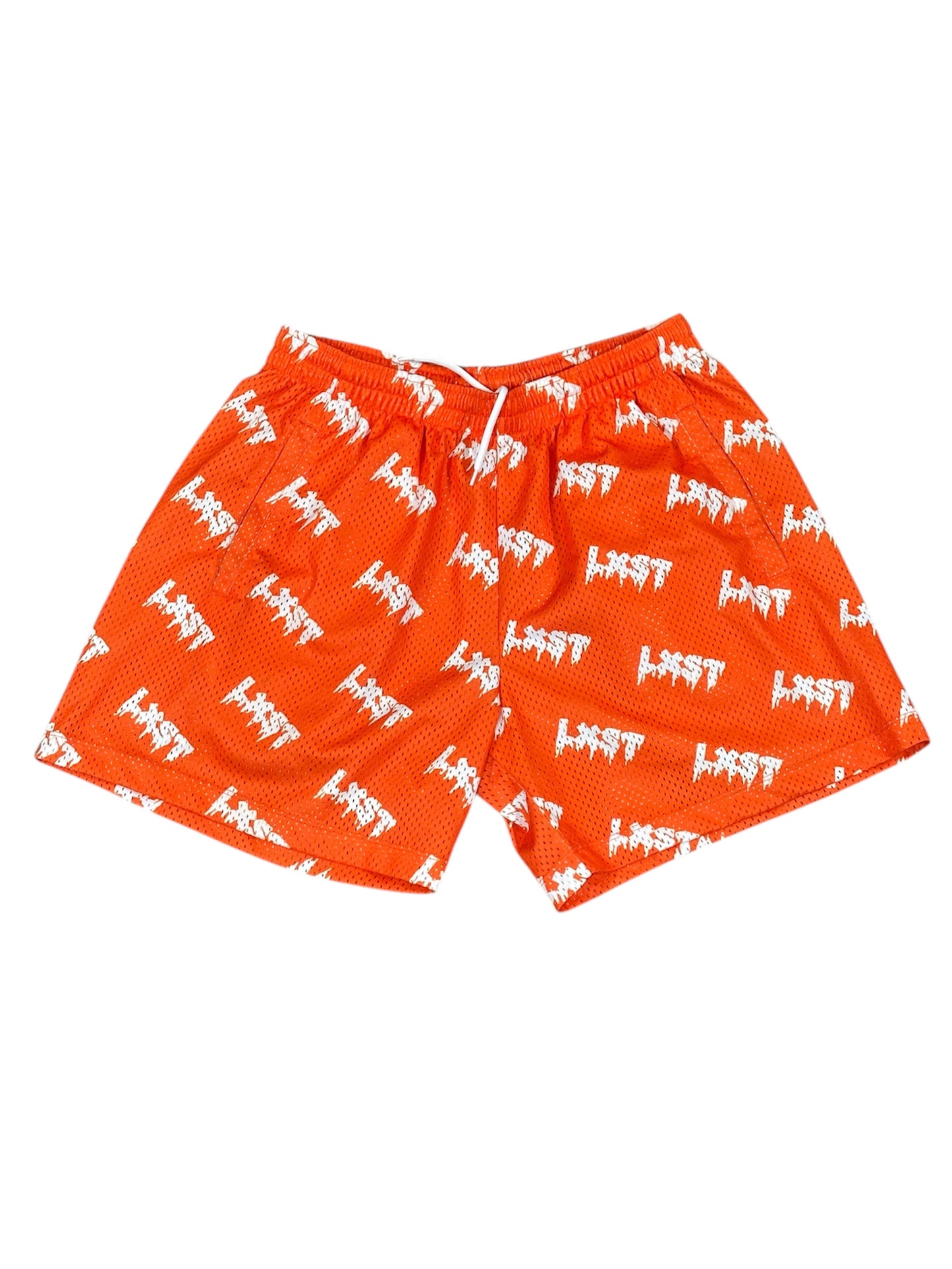 Drippy LXST Mesh Shorts (Orange)